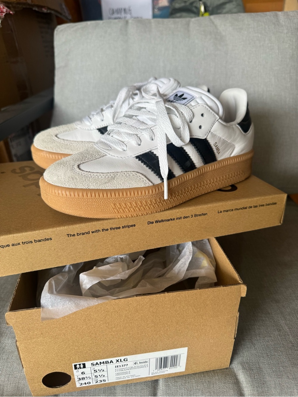 Adidas Samba XLG Sneakers Brand New In Box